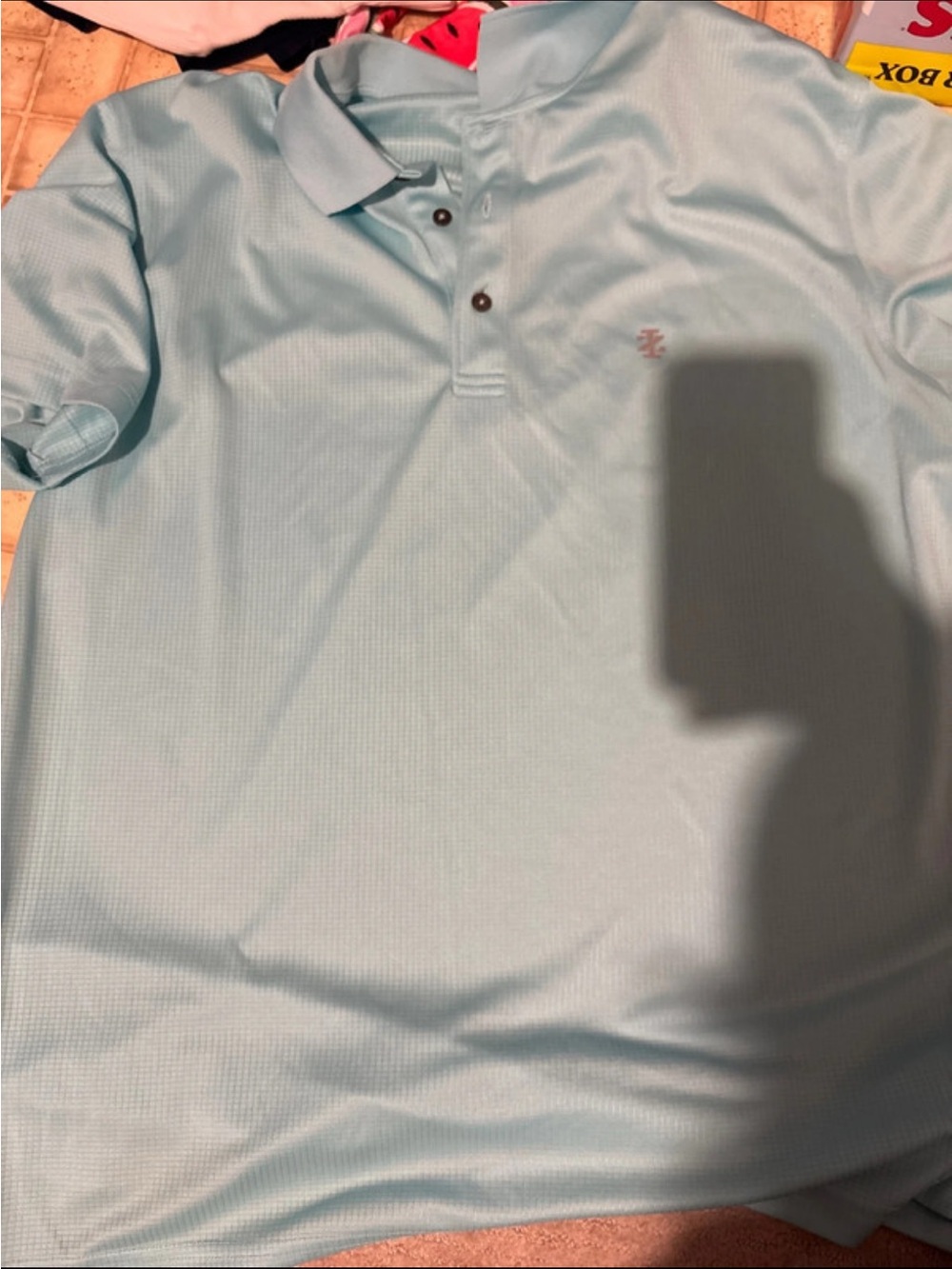 Light Blue Men's Polo Shirt